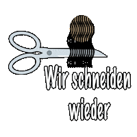 Hair Friseur Sticker by KITEYLOOPY