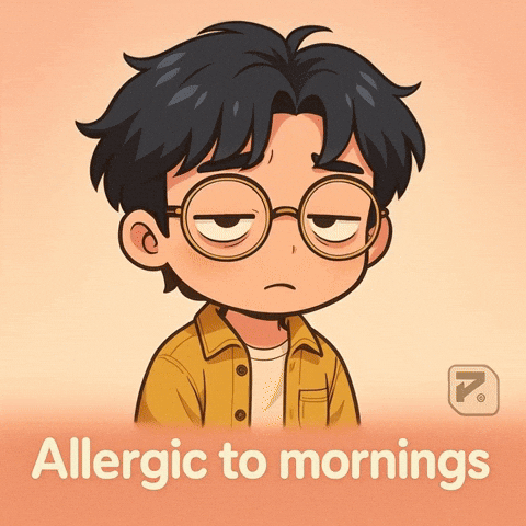 Tired Wake Up GIF by Persona