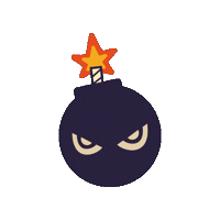 Bomb Tabletop Sticker by Tranjis Games