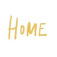 Home Lettering Sticker
