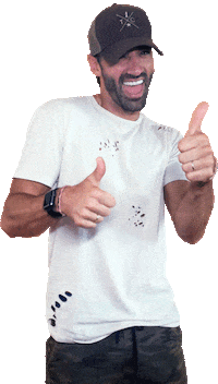 man thumbs up Sticker by Toni Costa