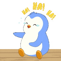 Ha Ha Lol Sticker by Pudgy Penguins