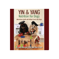 drjudymorgan dog food yin yang cookbook nhp Sticker