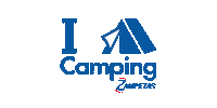 zampetascamping camping megastore troxospito zampetas Sticker