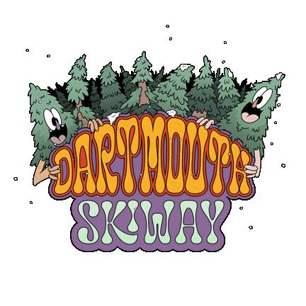 Happy Winter Sports Sticker by Fresh Cake