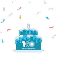 100Th Anniversary Sticker by Anest Iwata