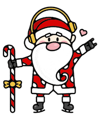 Happy New Year Christmas Sticker