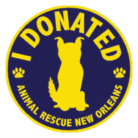 AnimalRescueNewOrleans arno animalrescueneworleans arnorescuekrewe animal rescue new orleans Sticker