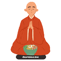 Zen Sticker by Ramengo