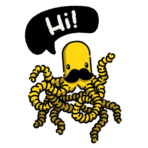 themogus_id giphyupload hello hi wave Sticker