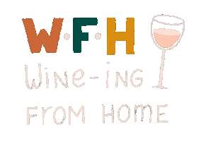 Work From Home Drinking Sticker