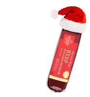 Christmas Santa Sticker by Hickory Farms
