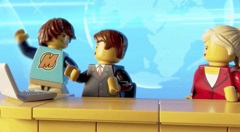 awesome lego news show GIF by LEGO