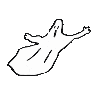 Halloween Ghost Sticker