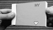 love luv i luv u falling in love flip book GIF
