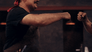 blades fist bump GIF by History UK