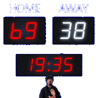 38 Away Sticker