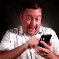 anthodges mobile phone tap iphone GIF