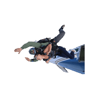 Skydiving Freefall Sticker by Airborne Petawawa