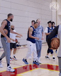 Rudy Gobert Party GIF by Minnesota Timberwolves