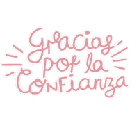 Gracias Confianza Sticker by Guarromantica_