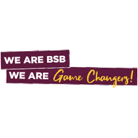 Gamechanger Wearebsb Sticker by Burgundy School of Business