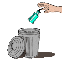 No Smoking Corona Sticker by INTO ACTION
