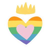 Heart Gay Sticker