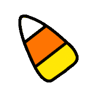 Candy Corn Halloween Sticker by Grupo Cimarron