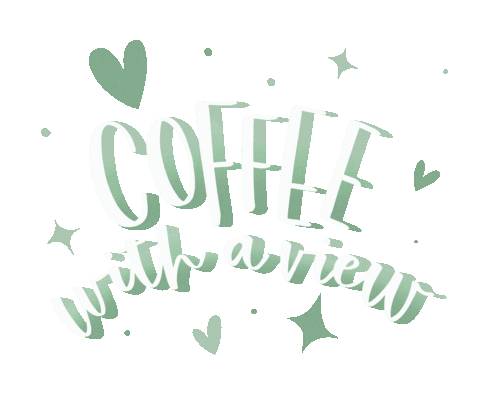 Coffee Hearts Sticker by Tutajna