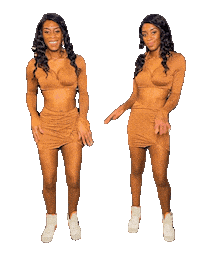 Black Woman Dancing Sticker by takeepfit