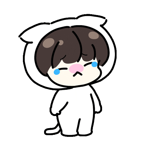 Sad Cat Sticker