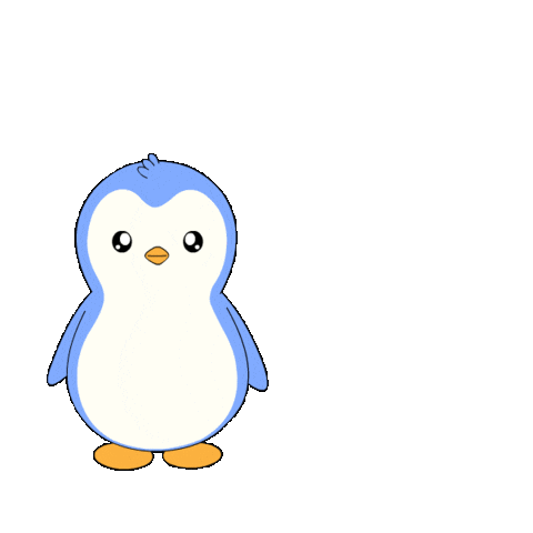 Penguin Disco Sticker by Pudgy Penguins