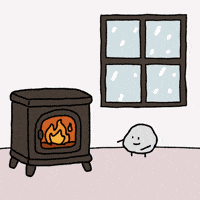 Fire Snow GIF
