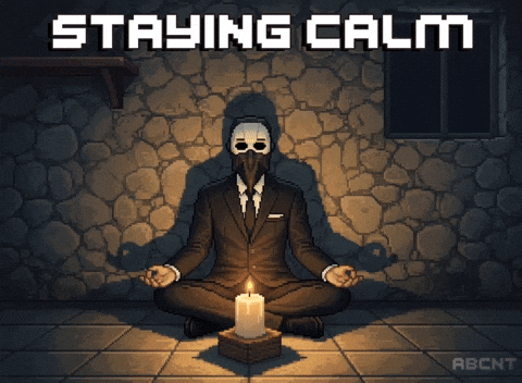 Meditating Chill Out GIF by ABCNT