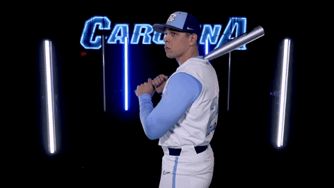 North Carolina Baseball GIF by UNC Tar Heels