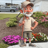 Spring Planting Flowers GIF