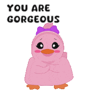 You Are Pretty Good Morning Sticker by MeetDuckey