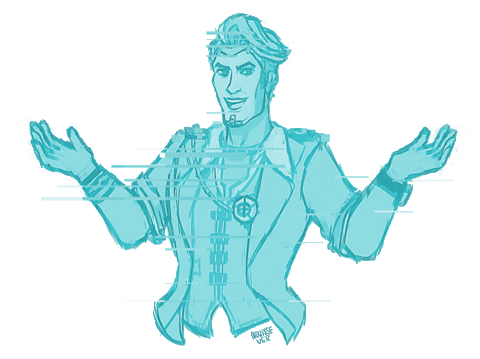 handsome STICKER