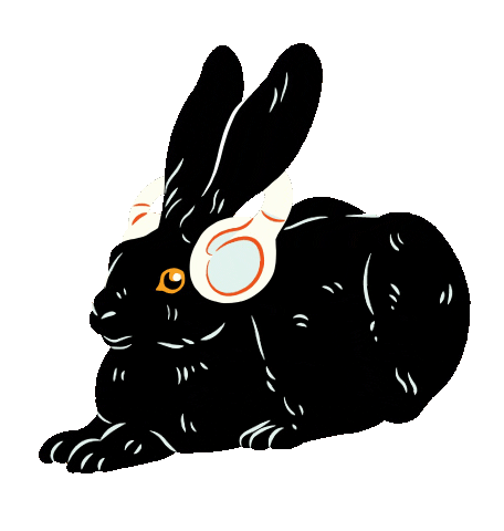 Relevanzreporter music news podcast bunny Sticker