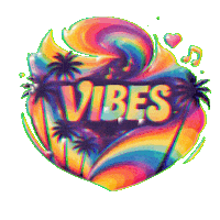 Party Summer Sticker