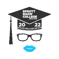 Congrats Graduation Sticker by Sprott Shaw College
