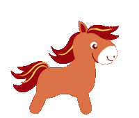 Year Of The Horse Sticker by Jessica Lau