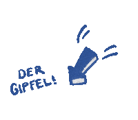 Place To Be Illustration Sticker by Allgäu GmbH