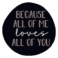 I Love You Lyric Sticker