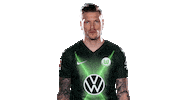 Daniel Ginczek Sticker Sticker by VfL Wolfsburg