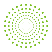 Circle Dots Sticker by The HON Company