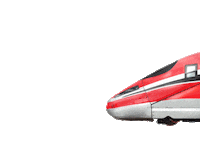 iryo barcelona madrid viaje rojo Sticker