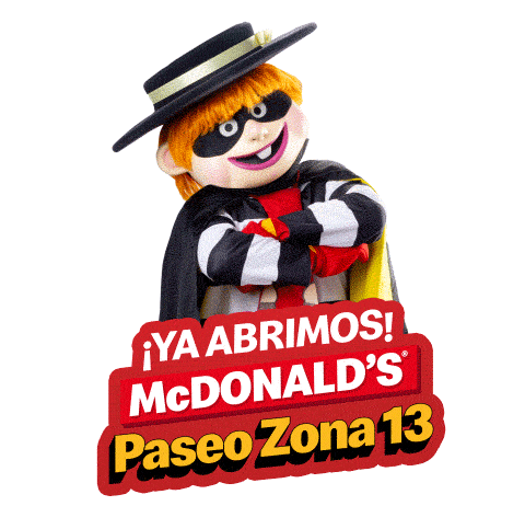 Mc Paseo Zona 13 Sticker by McDonald's Mesoamérica