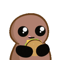 Hungry Fast Food Sticker by Tubby Nugget